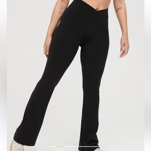 Offline by Aeire Real Me High Waisted Cross Flare Legging